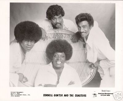 Cornell Gunter and the Coasters in ca early 1970s.