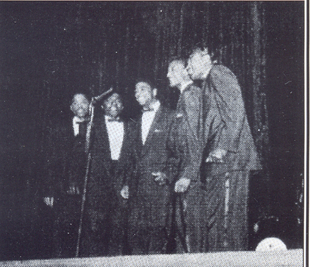 The Robins in 1954 with Gardner and Nunn first left.