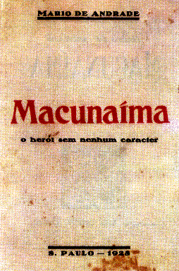 Capa da 1a Edição de Macunaíma