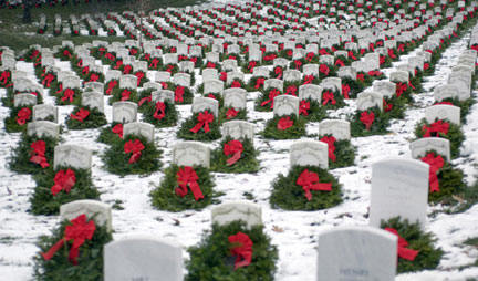 Christmas Wreaths at Arlington