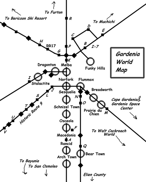Map of Gardenia