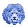 Lion head graphic