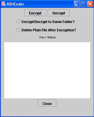 Java Encryption Decryption