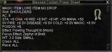 Blessed Coldain Prayer Shawl,Potting Soil Mites