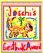 The Little Dog Joschi's Guestbook Award