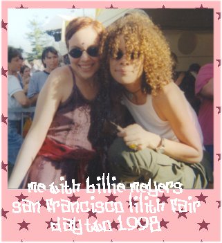 billie meyers
lilith fair 1998