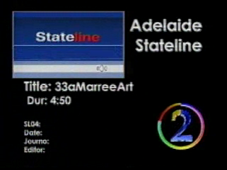 ABC Sth Aust Stateline -  Video Title: Marree Art