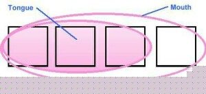 Right Tongue Block Four Holes