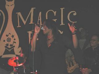 Penny Wells performing at The Magic Bag, Royal Oak, MI November 3, 2002