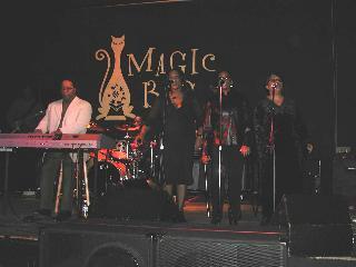 Al & Penny Wells, Keshia Martin, and Rhonda Ravenell performing at The Magic Bag, Royal Oak, MI November 3, 2002