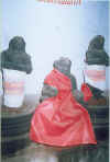Idol of Karaikkal Ammaiyar,  in a Shiva temple.