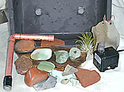 materials for copper hanging slate fountain