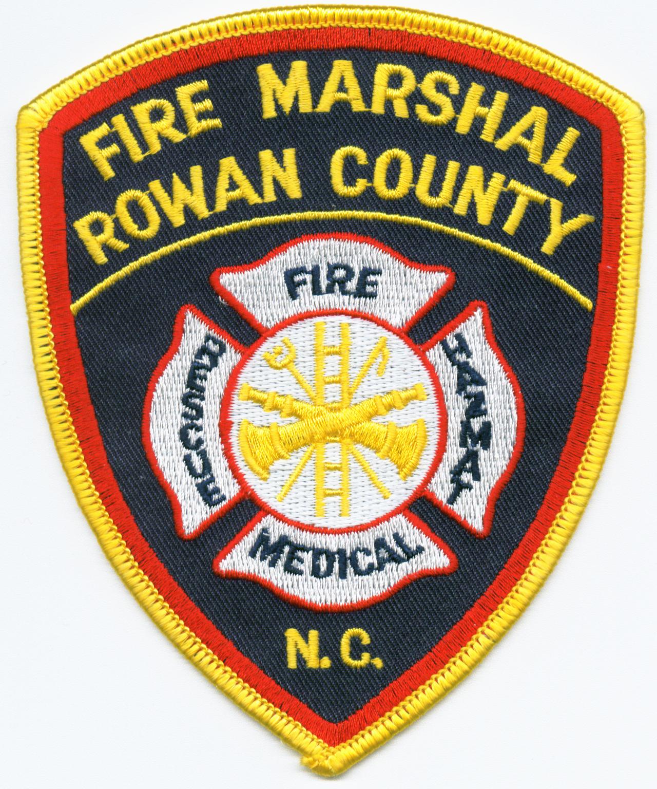 ROWAN COUNTY FIRE MARSHAL