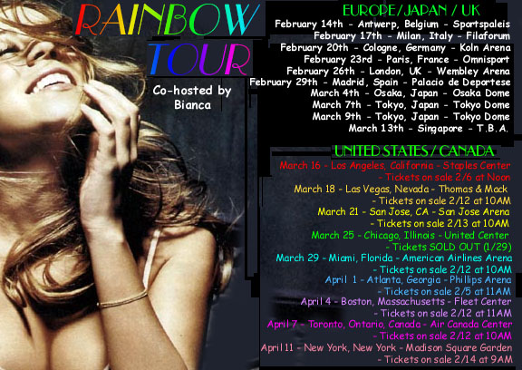 Mariah's RAINBOW TOUR