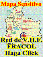 Mapa Sensitivo al Click, Red FRACOL, VHF