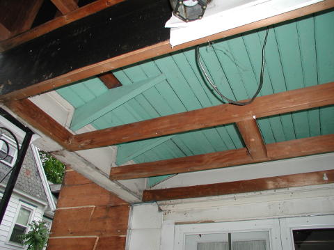 Original porch roof?