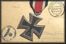 Iron Cross II and Letter