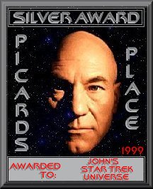 silver award from picard's place