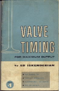 Isky Valve Timing Booklet