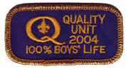 Quality Unit 2003 - 100% Boys Life