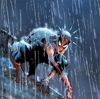spiderman rain