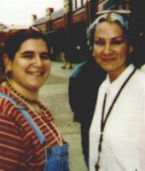 Me and Joan Osborne, Lilith Fair 1997.