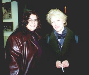 Me and Betty Buckley 