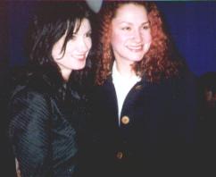 Joan Osborne and Meredith Brooks, Rock the Vote's Annual Patrick Lippert Awards Ceremony, 1997.