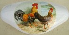 Drawer Pull Farm Roosters chcikens hens