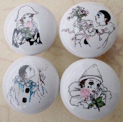 Cabinet knobs Perrot Clowns