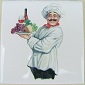 Ceramic Tile French Chef