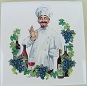 Ceramic Tile French Chef