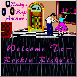 Welcome to Rockin' Ricky's!
