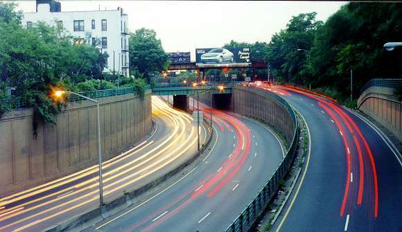 BQE North approaching Roosevelt Ave