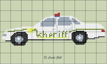 Linda Gelb's Sheriff's Patrol Car Graph