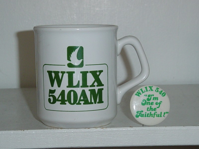 WLIX Logo Mug and Button