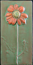 Tithonia Flower Tile