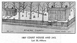 Athens Court House in 1807