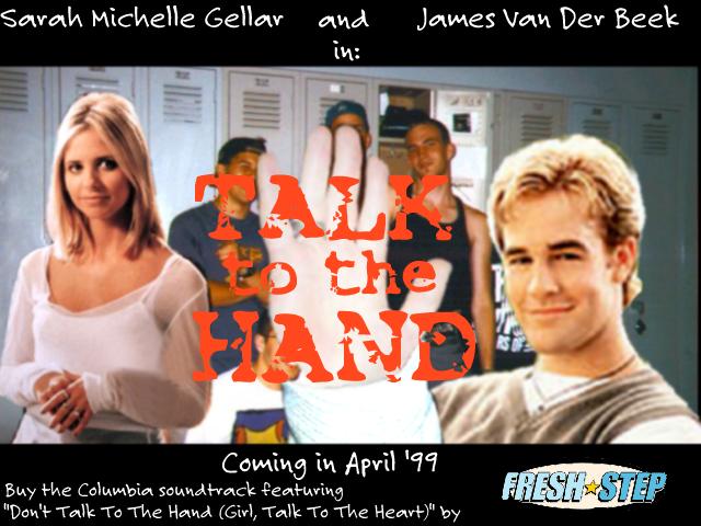 Talk to the Hand Poster from Gavin Gibson