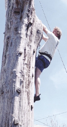 Me on the tree