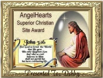 Angel Hearts Superior Christian Site Award