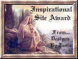 Designs by Janis Inspirational Site Award