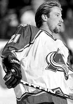 Peter Forsberg, Colorado Avalance, Number 21