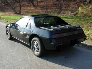 1986 pontiac fiero notchback coupe