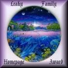 Leahy Family Homepage Award