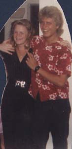 Me and Duane on my 16th birthday, 1986