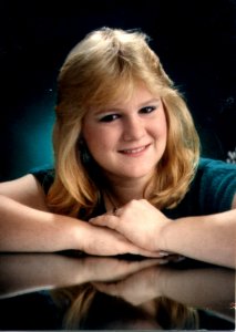 My senior picture, taken August 1987, just before the start of my senior year..In my mind, this is what I still look like.. :)