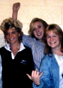 Lori, Brandice, and me, in the girl's bathroom, 1985...We still keep in touch!! Even tho B is in Iowa, Lori is in California, and I'm in Oregon