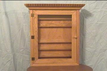 WOODEN COIN DISPLAY CABINET | Wooden Cabinets Design Ideas