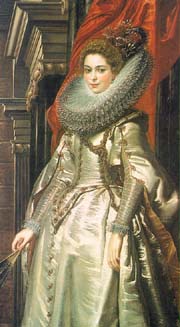 Marchesa Brigida Spinola Doria (1606), leo sobre tela